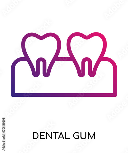 Dental Gum Icon