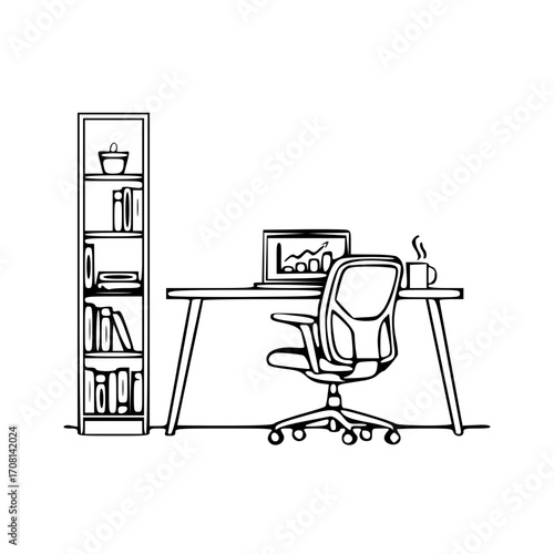 Organized Home Office