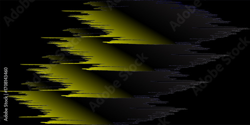 Set of meteor ink blots. Paint blots collection for space theme.