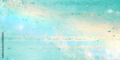 A textured turquoise surface with subtle distressed grunge effects, Blue grunge abstract background with rough distressed texture, scratched surface, vintage artistic grunge.