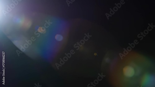 Wallpaper Mural A seamlessly looping video showcasing a gentle soft lens flare with subtle prismatic colors shifting and blending harmoniously subtle light, motion, gentle soft lens flare Torontodigital.ca