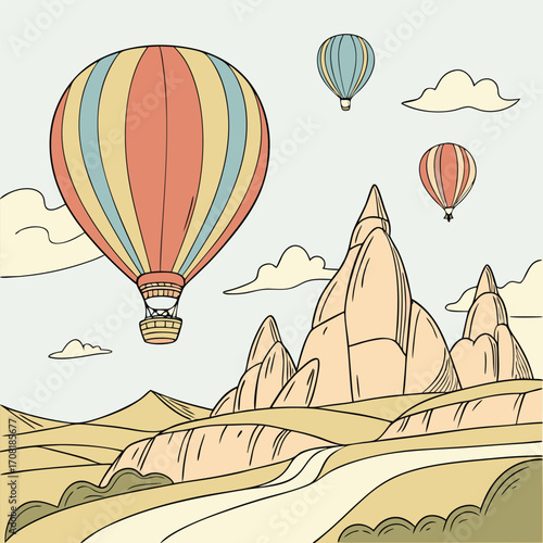 hot air balloon