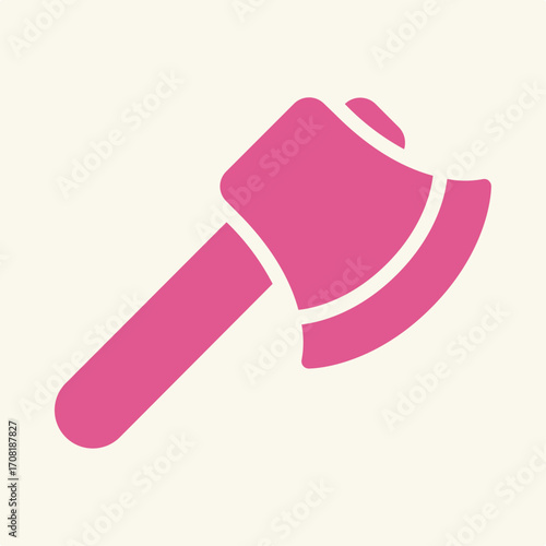 AXE symbol artwork trendy useful vector Illustration design flawless colorful background