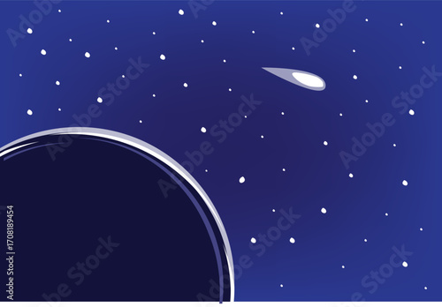 Interstellar Meteor Visitor concept art