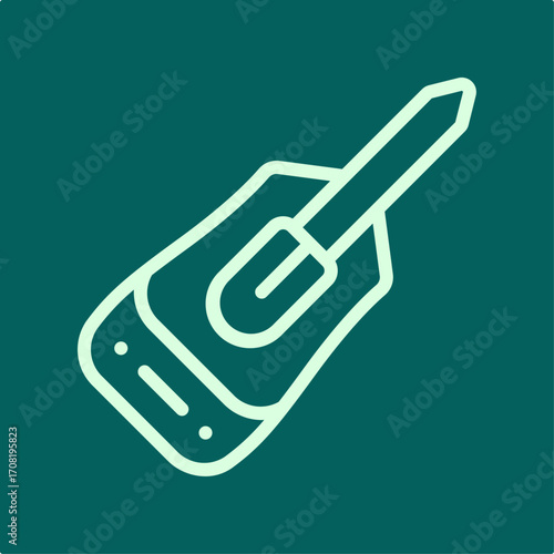 Key symbol artwork trendy useful vector Illustration design goodly colorful background