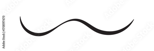 Wavy line with flowing curves. Seamless pattern of continuous wavy lines. Undulating abstract background. Curved single line. Vector illustration. zigzag line pattern on black.