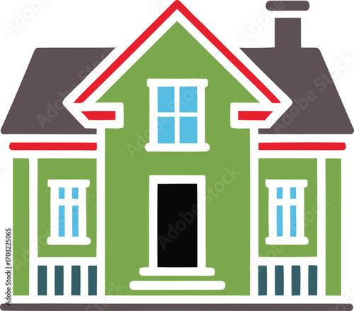 Home logo icon vector image