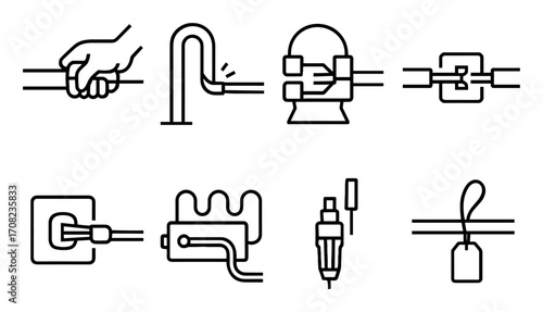 Fiber Optic Icons