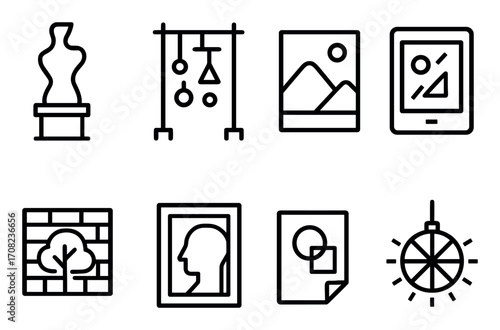 Minimalist Art Icons