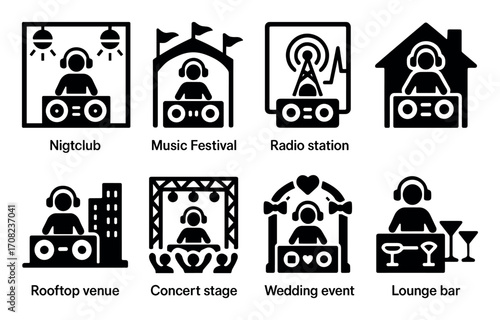 DJ Setup Icons