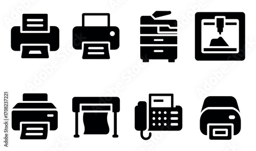 Office Equipment Icons