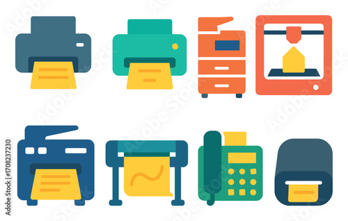 Office Equipment Icons