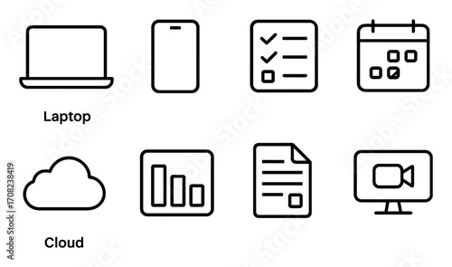 Freelancing Tools Icons