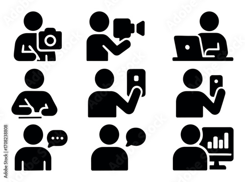 Blogger Activity Icons