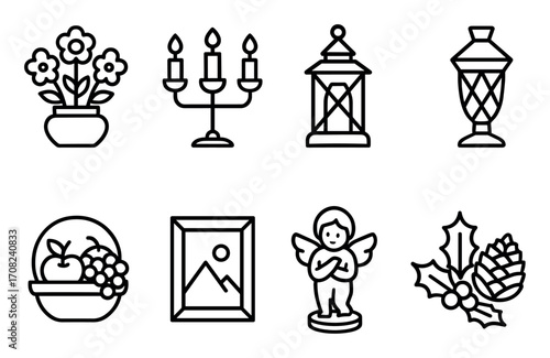 Banquet Hall Icons