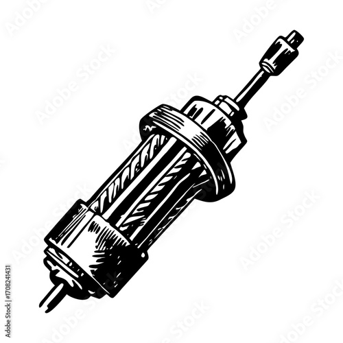 A glyph style illustration depicting gap transmitter