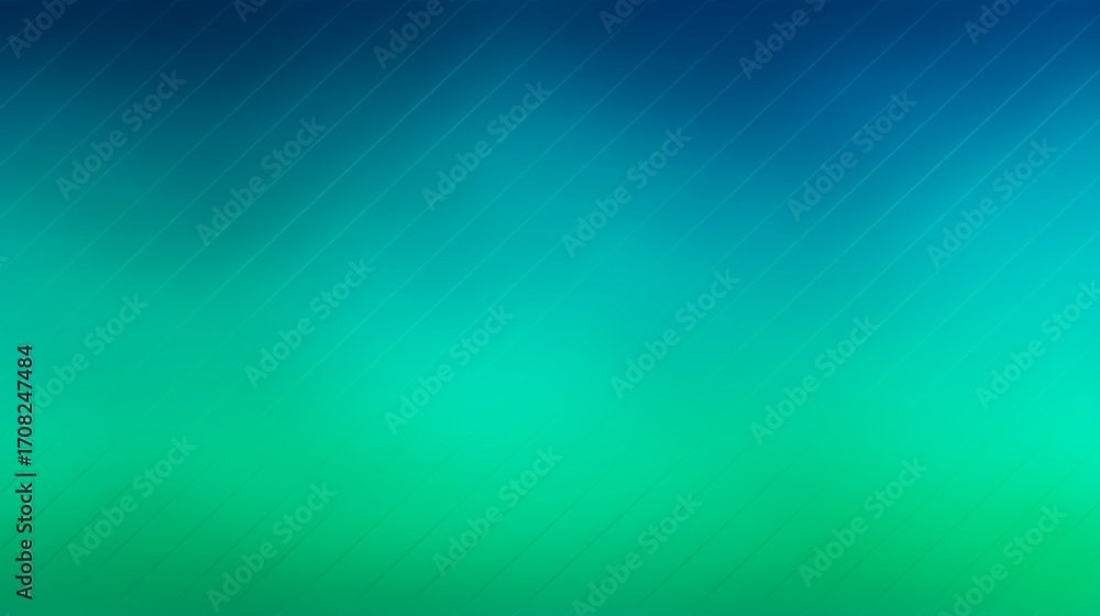 Obraz premium blue and green gradient abstract background