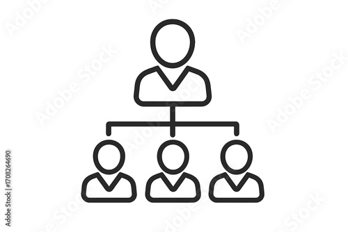 Two users with plus sign outline icon, social network add friend symbol, user interface, web design, app icon, graphic element, avatar vector, transparent background
