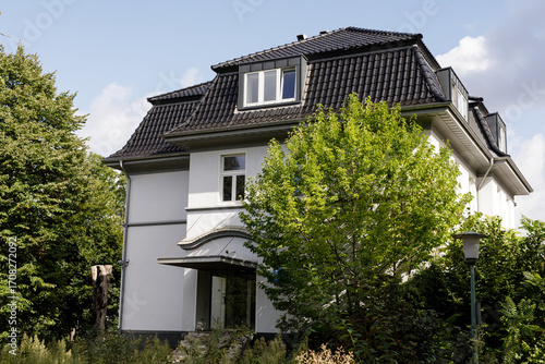 Exterior view of a large wh...