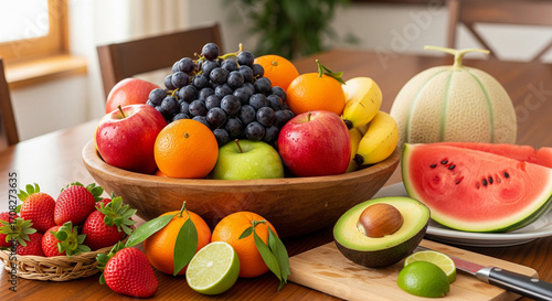healthy and fresh fruits