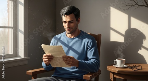 young business man in office