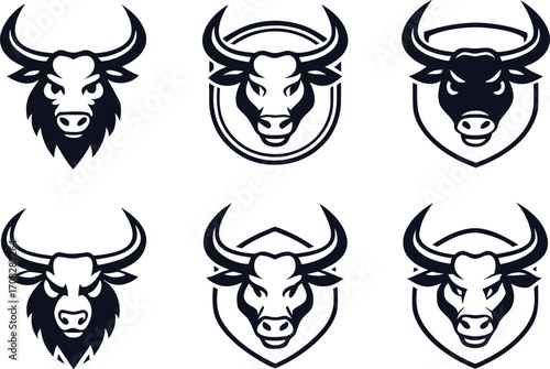 Classic Bull Logo Design. Modern Bull Logo Illustration. Creative Bull Logo Concept. Professional Bull Logo Artwork. Vintage Bull Logo Design. Strong Bull Logo Illustration. Fighting Bull Logo Concept