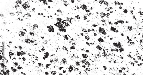 Dirty or dust film grain speck grit grunge overlay on white background grain noise grain dot white paper noise texture with distress effect vector illustration pattern background.
