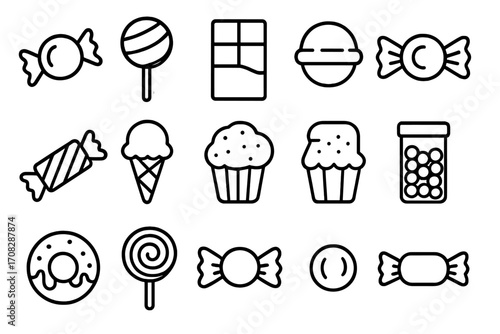 Insect Outline Icon Collection, Editable Stroke Vector Cartoon Illustrations Perfect for Infographics, Articles, Books, Flyers, Banners, Transparent Background Design Elements
