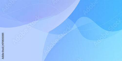 Blue Geometric Gradient Abstract Background for Modern Design