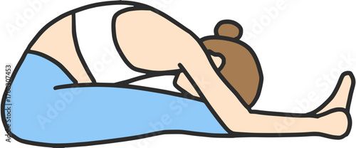 운동하는 여성