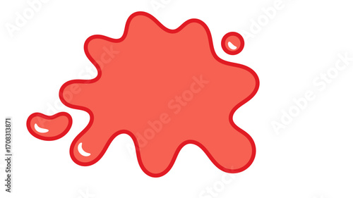Abstract Pink Slime Dripping on White Background. Playful Slime Splash Isolated. Kawaii Slime Drip Graphic. fluid liquid fun background. fluid liquid background.