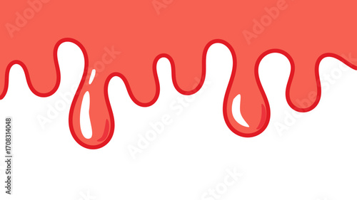 Abstract Pink Slime Dripping on White Background. Playful Slime Splash Isolated. Kawaii Slime Drip Graphic. fluid liquid fun background. fluid liquid background.