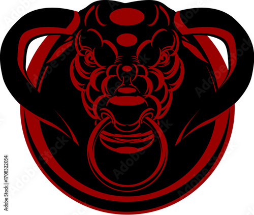 tiger head tattoo