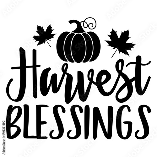 Harvest blessings