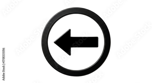 Isolated black arrow circle, pointing left indicating previous, back, navigation, rewind, or return Free Download Isolated black arrow circle, pointing left indicating previous, back, navigation, rewind, or return - GFXLoad