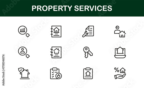 Economy and Trade Essentials – Professional Line Icon Set Featuring Minimal, Modern, Editable Outline Graphics for Financial and Global Business Themes