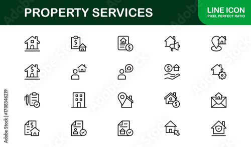 Economy and Trade Essentials – Professional Line Icon Set Featuring Minimal, Modern, Editable Outline Graphics for Financial and Global Business Themes