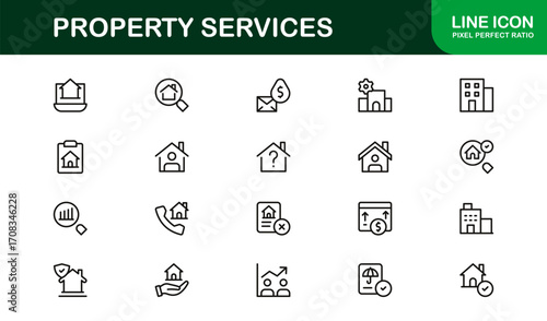 Economy and Trade Essentials – Professional Line Icon Set Featuring Minimal, Modern, Editable Outline Graphics for Financial and Global Business Themes