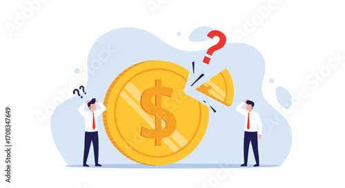 Understanding financial loss and its impact on people.