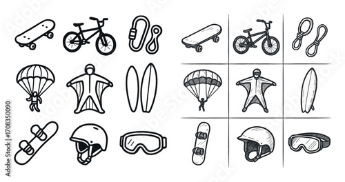 Extreme Sports Icons