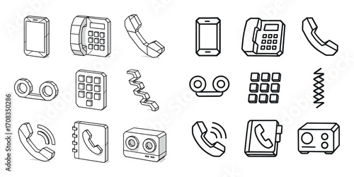 Communication Icons Grid