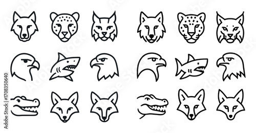 Wild Predator Icons