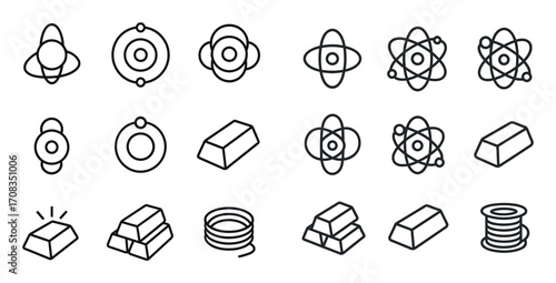 Minimal Chemistry Icons
