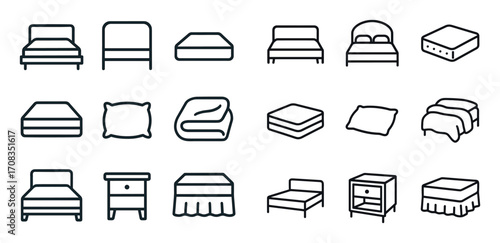 Minimalist Bedroom Icons