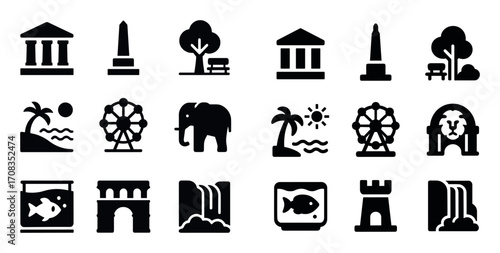 Tourism Icon Set
