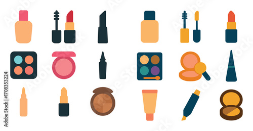 Colorful Beauty Icons