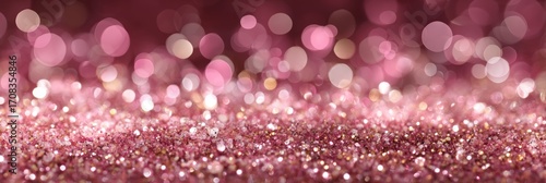 Romantic and festive pink glitter background ideal for celebrations, holidays, beauty, fashion, and marketing campaigns targeting feminine or joyful themes