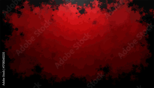 Red and black texture features a splatter design with dark and saturated hues. Red and black texture evokes feelings of danger, passion, and drama with its splattered effect.