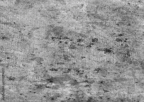 Grunge gray stone texture. Concrete wall. Abstract vector illustration in aged stone style for design of cards, flyers, posters and covers. Template with old paper texture for design.