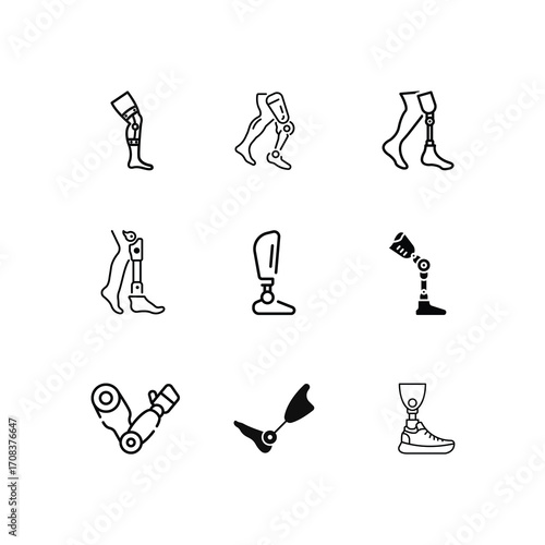 Artificial Leg Prosthesis for Mobility and Rehabilitation Concept